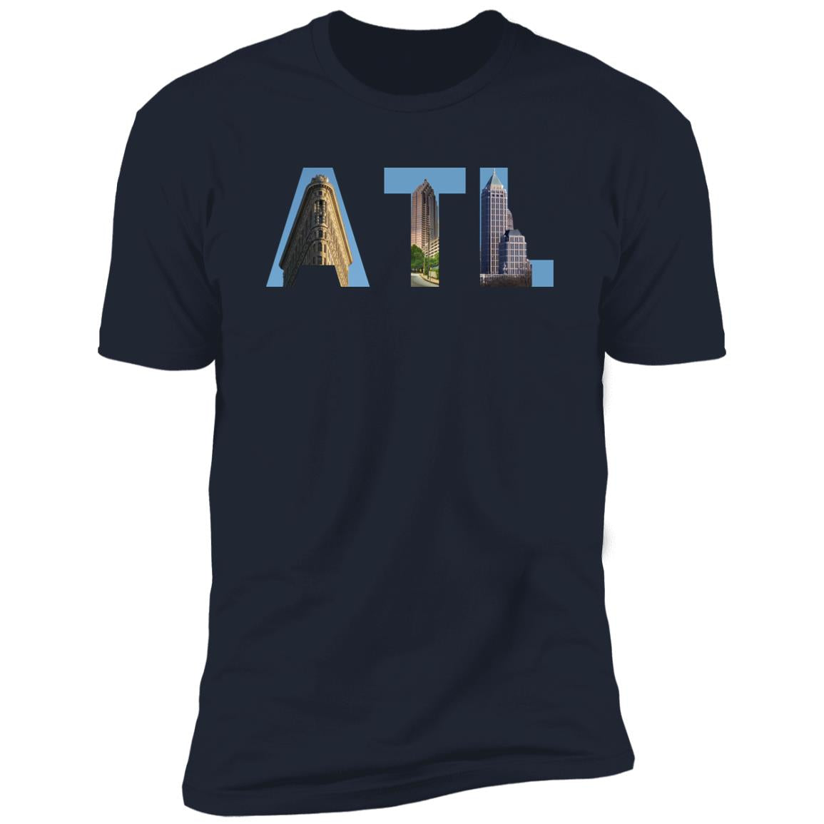 Atlanta Landmarks Premium Unisex T-shirt