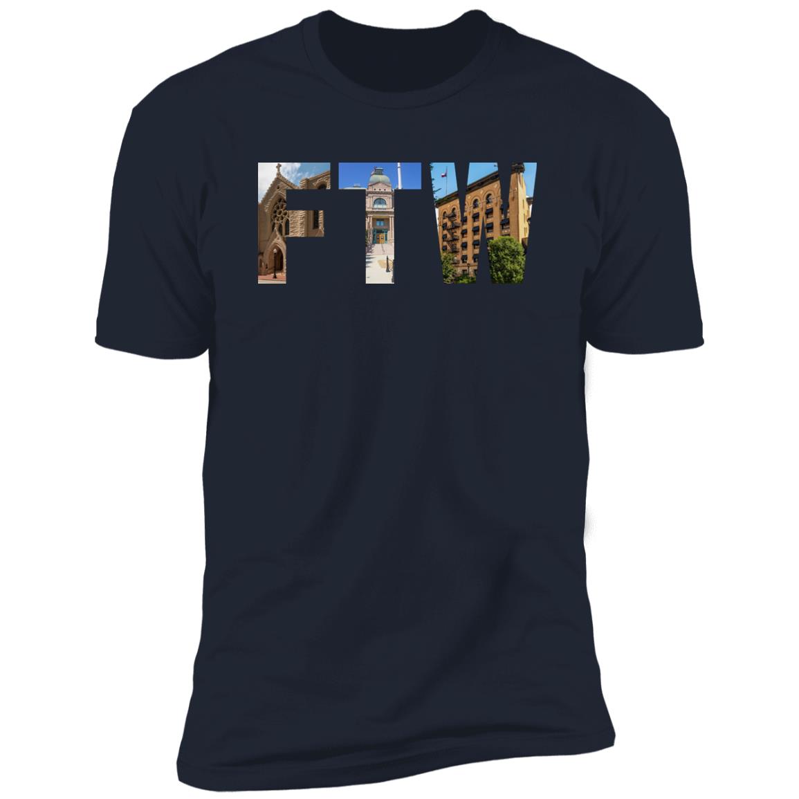 Fort Worth Landmarks Premium Unisex T-shirt