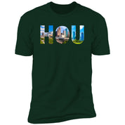 Houston Skyline Premium Unisex T-shirt