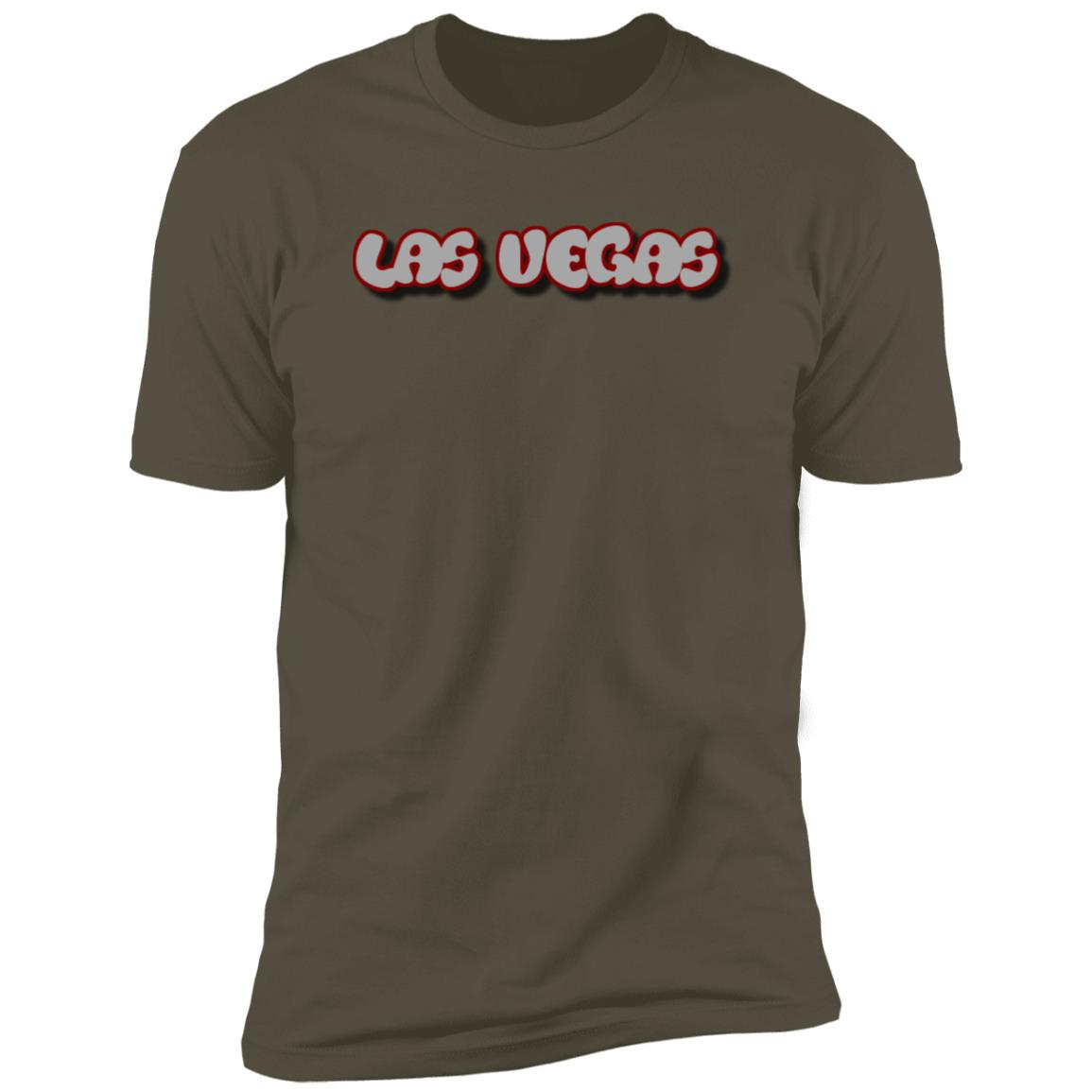 Las Vegas Shadow Font Premium Unisex T-shirt