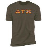 Austin Vintage Wooden Font Premium Unisex T-shirt